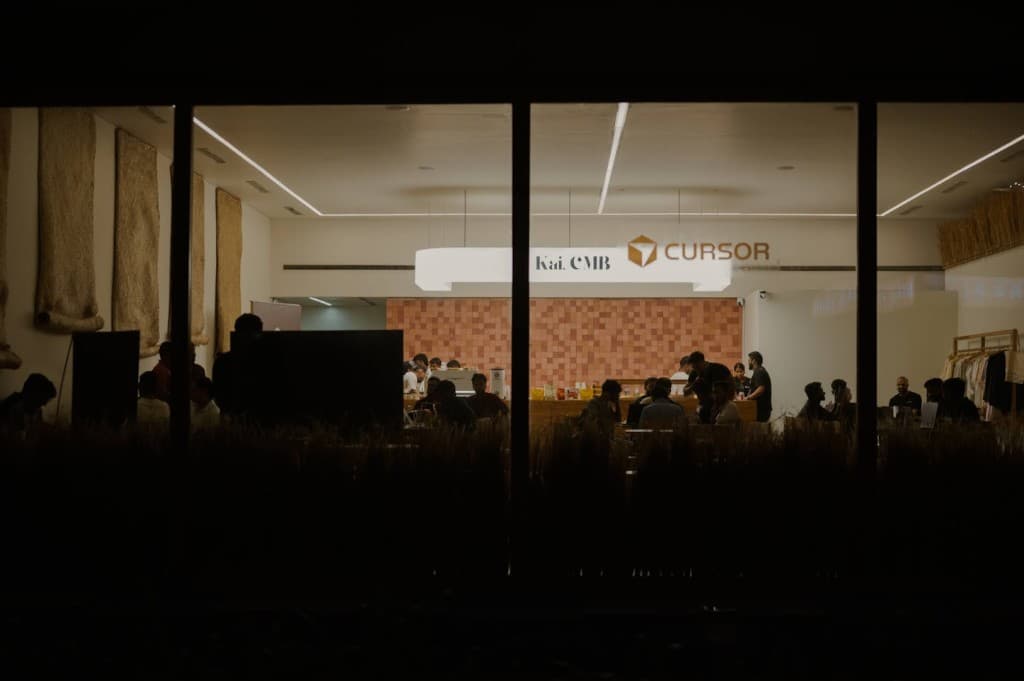 Venue at night